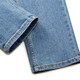 
Jiumuwang [same style in the mall] Men's jeans men with mulberry silk 2025 autumn and summer new cotton trousers JX slim fit version + light blue + JJ1EV15122 30 size 170/74A (2.28) 76cm