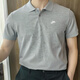 Nike (Nike) T-Shirt Damen 2025 Sommer Neues Sportbekleid-Ehepaar lässig Kleidung Revers voll aus Baumwoll atmungsaktives Polo-Hemd Männer Kurzarm Fn3895-063/Large/zeigt Bilder, um 5 [Yuan] S (165/84a) zurückzukehren.