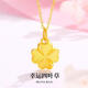 Shien gold plated bow necklace new style 18k gold plated pendant plated 99 clavicle chain girlfriend gift fugitive princess bow necklace