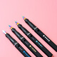 Le successeur, Black Samurai Pen, The Stance of the Silhouette, The Big Tip, The Word Practice Hard Pen, The Third et Quatrième Grade 'Prize' Prize Titanium Pen, 653 Black Samurai Pen [2 paquets de couleurs aléatoires] The Big Tip [0,45 mm]
