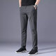 GY goldlion Goldlion summer ice silk thin casual pants men's slim straight business pants men's trousers trendy 688 black size 28
