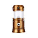 
Shantoulin Village solar camping light lighting horse lantern rechargeable power outage household emergency light outdoor tent light multifunction [9900K] low brightness] golden single light source sun