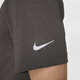 Nike (Nike) Hyverse Dri-Fit Men's Sun Protection Sun Sipving Swryved Top Top Summer Tams HV4882 299 Media Grey/Desert Moss Green/Silver S