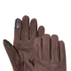 
Timberland Men's Logo Gloves 2023 New Winter Nylon Nylon Finger Design Daily Applicable Brown L
