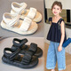 Zifeiyou (ZIFEIYOU) girls sandals summer sports 2025 new sandals baby girl princess style anti-slip soft sole comfortable xd-723 black 27 / inner length 16.8cm