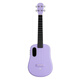 Take Fire Gitarre (Lavaguitar) Take Fire Ukulele Lava U 2 Anfänger tragbare Einstiegsgitarre-Gitarren-Kohlefaser kleiner Gitarre Glitter Pink Freeboost 23 Zoll