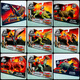 Mattel (Mattel Toy) Die klassische Klassiker der ersten Generation American-Thailand War Loss Velociraptor Jurassic World Toy Collection Soundeffekte mit mittlerer Spitze Pterodactyl Triceratopsaurus First Generation Basic Velociraptor Green (klein)