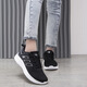 Zheduan Sports Schuhe Frühling und Sommer Neue Männerschuhe Herren lässige Laufschuhe Student Atmungsfreie Kleidung-resistente weiche Sohle-Stoßdämpfung fliegender Messer FH-Feda 9905 Schwarz-Weiß-Hintergrund 41