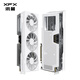 XFX AMD RADEON RX 9070 Snow Wolf 16GB White New E-Sports Game Design Intelligent Learning Desktop Computer Independent Graphics Card