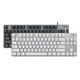 Logitech K835 Проводная механическая клавиатура 84 клавиши без периферийных устройств для компьютера подсвет