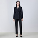 Troman black suit suit women's professional wear temperament commuting business casual formal interview spring and autumn suit jacket work wear