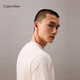 
Calvin KleinJeans 25 Spring and Summer New Men's Leisure Commuter ck Letter Print Pure Cotton Knitted Short Sleeve T-Shirt 4RB831G