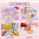 Fire Paint Jelly Wachs Pinch Lediy Material Pack Unzippierte Katzenklaue handgefertigtes Schimmelpilz Mädchen Geburtstagsgeschenk [6 Farbe Jelly Wachs] Aufbewahrungsbox 844 Set +13
