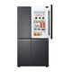 LG-Kühlschrank S651MC78 655L Doppeltüren, Perspektivenfenstertüren, mittlere Türen, mehrdimensionaler Windvorhang, Doppelwindsystem, luftgekühlt und frostfrei