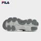 Fila offizielle Herrenschuhe Fern 2 So moderne Sportschuhe 2025 Frühling Neues Farn Gras 2 Generation Casual Schuhe Dad Schuhe Kokosmilch weiß/wildes Taube Grau-CW 43