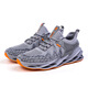 2025 Nouvelles chaussures décontractées Chaussures minces respirantes pour hommes Chaussures en maille tendance pour hommes chaussures de sport chaussures de lame chaussures noir et bleu 42