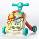 Anti-übersteuerter Baby Walker Trolley Anti-Overturning-Baby kann auf einem Multifunktions-Walker 6-18 Monate alt sitzen. Ergonomics-Double Anti-Rutip Walker [verbesserte Version]+Gewichtungswassertank [Dicked und gewichteter Wassertank mit dem Gewichtungswasser Anti-Overturning Walker-Beine vom Typ 0 Typ]