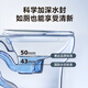 惠达（HUIDA）抽水马桶家用大冲力节水一级水效虹吸式卫生间坐便器HDTB-6168