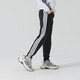 阿迪达斯 （adidas）女子梭织运动套装 2025夏季新款快干健身训练服潮流时尚休闲衣裤 黑色防风衣外套+长裤/两件套 XS