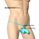 
Z thong men's thong men's underwear new style men's sexy underwear low waist ice silk men's solid color thin stretch T-trousers single thong underwear light green M waist 2 feet-2 feet 2