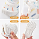 Tombeck Baby Jungen Kleinkindschuhe Sommer Mesh Schuhe Baby Sandalen weiche Sohle Nicht-Schlupf 0-1-2 Jahre alte Mädchen Sommerstil Beige 18