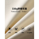 Yunshang Life [Tu Bai] contrasting color Hasselbladder pullover sweatshirt 2025 spring slim top for women V9767 rice apricot color XL (recommended 130-145 Jin [Jin equals 0.5 kg])