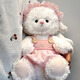Prinzessin Weiweigongzhu (Weiweigongzhu) Lamb Doll Geburtstagsgeschenk für Mädchen Freundin Kindertag Geschenk für Mädchen Plüschspielzeug und Stoffpuppenkuchen Schaf 32cm Geschenk [Star Hair Card + Geschenktüte + Geburtstagshut]