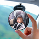 Tingchi suction cup electric vehicle reflector tricycle interior rearview mirror rear baby observation suction cup reversing mirror universal SN 11M large 2024 upgraded silicone suction cup single plus