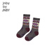 Jnby von Jnby Jiangnan Stoff Kinderkleidung Baumwolle High-Top-Socken modisch und niedlich süße Herbst- und Wintermädchen und Kinder 6o9n12610 900/braun Farbe gemischt 5-7 Jahre alt