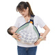 Beiyou Babygurt umarmt horizontal umarmt Neugeborene Frontheld-Baby-Holding-Artefakt befrei