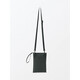 MUJI (MUJI) is not easy to get wet, mini thin small shoulder bag EFC37A5S black