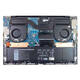 Adapté au nouveau Dell XPS 17 9700 9710 9720 Précision 5750 5760 Fan de refroidissement Version indépendante Fan1 + Fan2