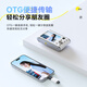Songdian (SONGDIAN) digital camera front and rear dual camera 6400W high-pixel student camera vlog campus portable mini card machine can be transferred to mobile phone Glacier White 128G memory