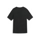 Puma (Puma) Sports et T-shirt à manches courtes brodés décontractés pour hommes et femmes 2025 Printemps et été Nouveau Top Simple 691550 Black-01 L (180 / 100A)