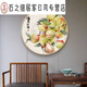 Caquis y caquis y pinturas decorativas de ruyi en todo Ruyi comedor de comedor de la pared de la pared de la pared de la pared del restaurante de la fruta redonda del colgante de caqui.