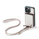
Huaqiangbei Digital is suitable for Apple 14 mobile phone case 15 bracket lanyard wallet iphone16ProMax card change card bag 13 leather black iPhone16plus