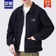 
ROMON jacket men's spring 2025 new shirt lapel spring men's work jacket early autumn jacket top [upgrade version] K12806 black L [recommended 110128Jin [Jin equals 0.5 kg]]