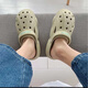 G.Duckkids kleine gelbe Ente Kinderhoch Schuhe Jungen Sandalen Mädchen Mädchen Sommer Anti-Rutsch mittelgroße Kinder Baby Beach Schuhe Junge [Leichte Platte] Sandfarbe 24 25 (innere Länge 170 mm)