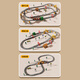 
Martin brother children's electric train with rail high-speed train Fuxing EMU Harmony model small car boy toys
