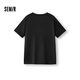 T-shirt semi-à manches courtes pour hommes coton pur slim 25 couleurs solides d'été inner usure t-shirt pour hommes polyvalent 109925100101