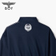 BOY LONDON25新款春夏女款半高领撞色条纹显瘦运动外套W12004 藏青色 S