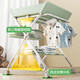 Battwaya Pattywella Windel Tisch Babypflege Tabelle Neugeborene Windel Tisch Baby Multifunktional Crib Touch Table Bad Integrierter Lift Green Upgrade Rahmen + Speicherkorb + Trocknen