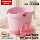 Babyhood (Babyhood) Kinderbadewanne Baby Badewanne [0-10 Jahre alt] Vergrößert und verdickte Badewanne Swimmingpool 310 Pink