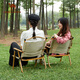 Camel (CAMEL) outdoor camping folding chair portable backrest sketching lounge chair camping fishing stool Kermit chair 1J722C7586