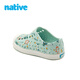 
native2025 Jefferson, Whale, Sea Series, Children's Cave Shoes, Boys and Girls Sandals, Water Green Machinery Comics, White 31