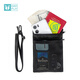 Pequeño disco doméstico RFID Bordeo de alta gama y viajes Passport Passport Bag Crossbody Pass Bolsa Pasaporte Pasaporte Clip de almacenamiento Bag Olive Green Rfid Anti-Teft Pincel