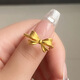 Butterfly golden ring with adjustable opening, gift for girlfriend on the run, niche design, fashionable and high-end gift for the fugitive princess, imitation gold ring