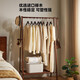 Yuan Yaju solid wood coat rack, all solid wood coat rack, floor-standing clothes rack, bedroom foldable clothes drying rack, simple clothes hanging rack