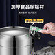JPHZNB防爆高压锅大容量商用超大号特大燃气电磁炉专用铝合金大型压力锅 15054cm /(150人份)明火用5 100L