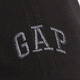 Gap Men's Clothing 2025 Frühling Neues Sticklogo Pure Cotton Baseball Cap American Baseball Cap American Version 603133 Schwarz All Size